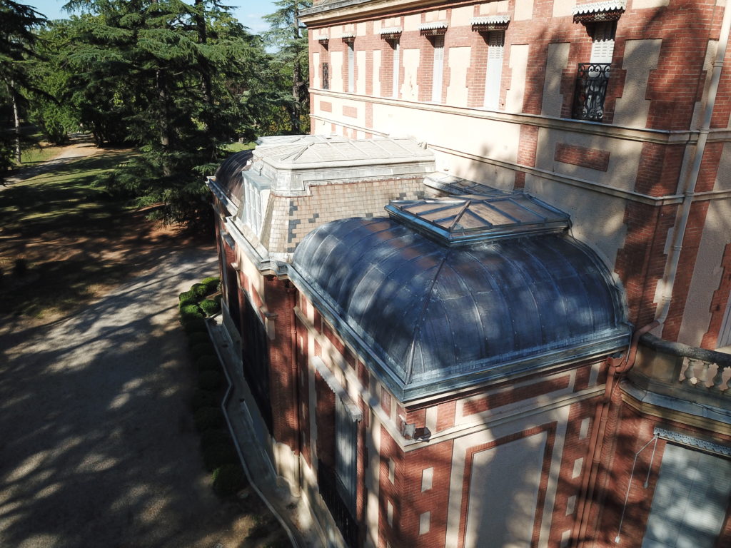 Terrasse zinc et toiture plomb